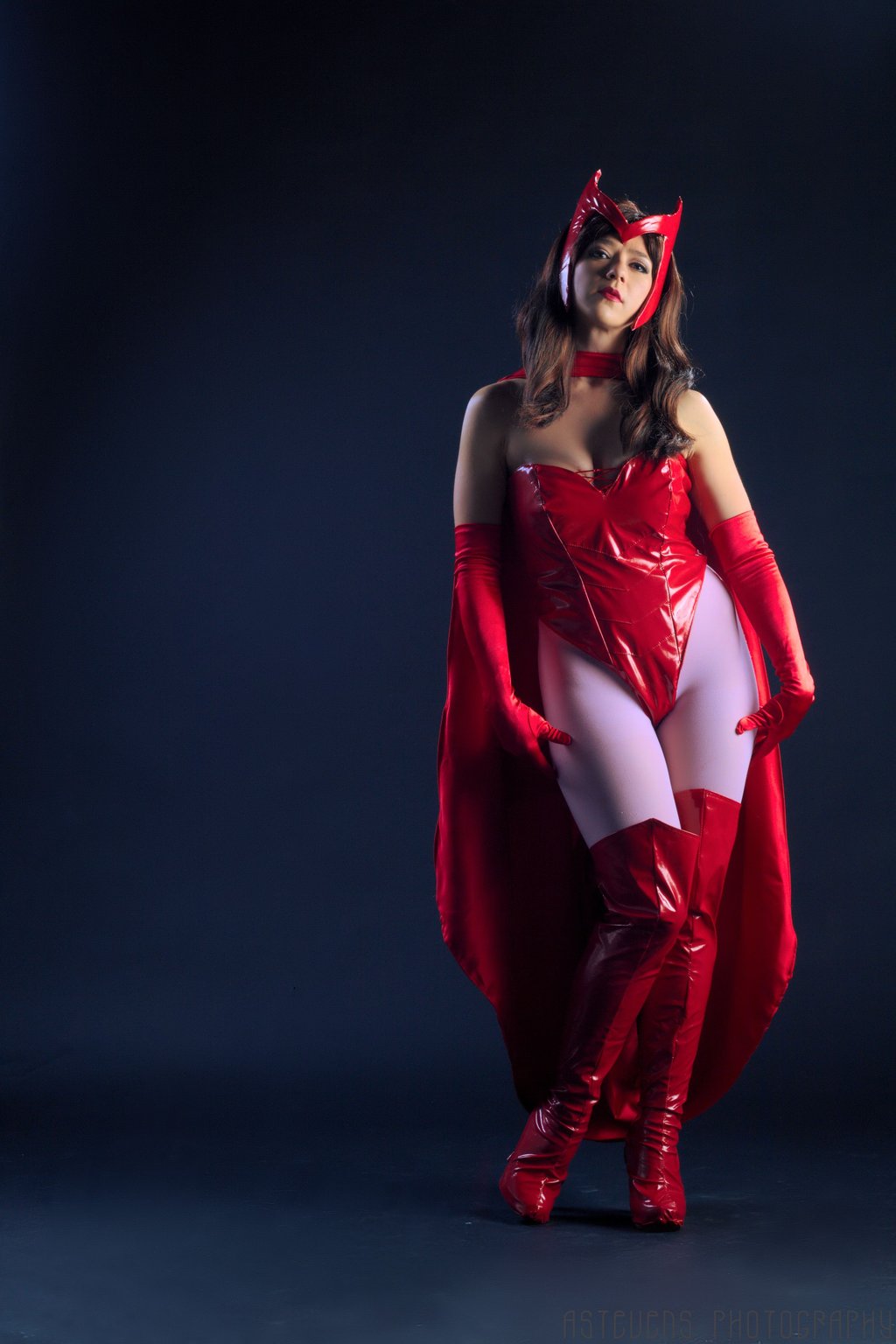 X-Men Scarlet Witch Sexy Costume With Cape